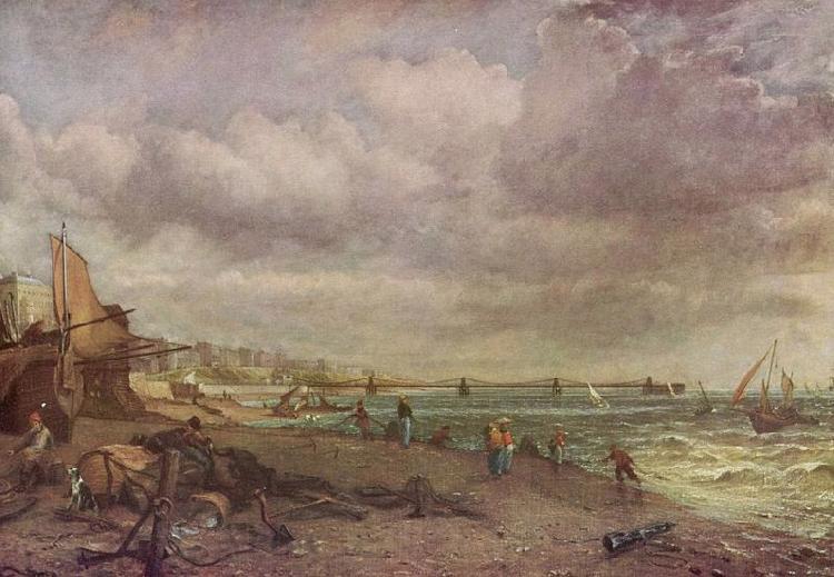 John Constable The Chain Pier, Brighton Norge oil painting art